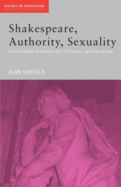 Book cover of: Shakespeare, Authority, Sexuality. By: Alan Sinfield
