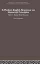 Book cover of: Modern English Grammar on Historical Principles. By: Otto Jespersen