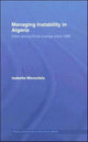 Book cover of: Managing Instability in Algeria. By: Isab Werenfels