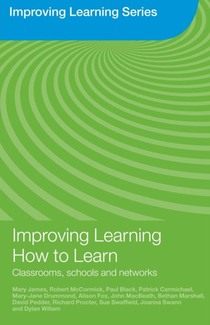 Book cover of: Improving Learning How to Learn. By: Mary James