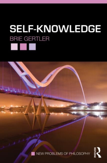 Book cover of: Self-Knowledge. By: Brie Gertler