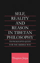 Book cover of: Self, Reality and Reason in Tibetan Philosophy. By: Thupten Jinpa.