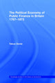 Book cover of: Political Economy of Public Finance in Britain, 1767-1873. By: Takuo Dome