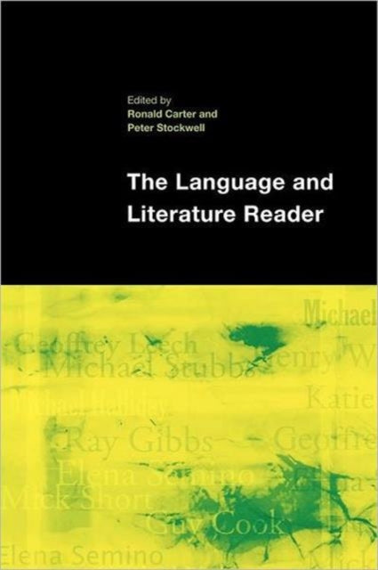 Book cover of: Language and Literature Reader. By: Pete Stockwell, Carter, Ronald