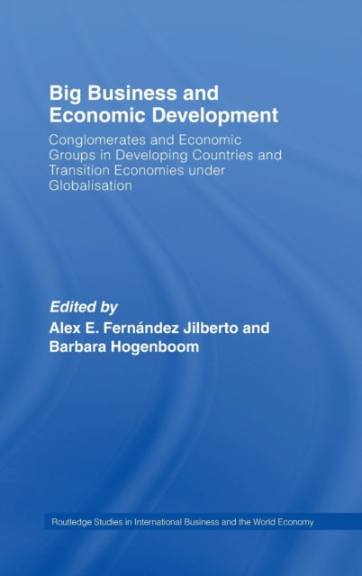 Book cover of: Big Business and Economic Development. By: Jilberto/Hogenb