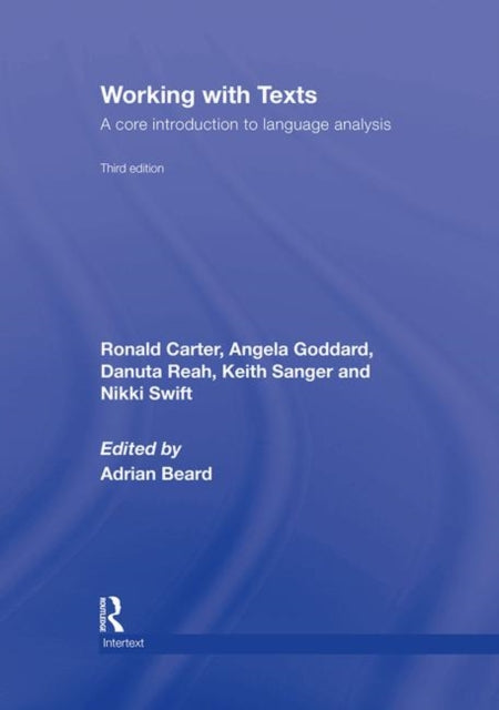Book cover of: Working with Texts. By: Maggie Bowring