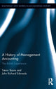 Book cover of: History of Management Accounting. By: Richard Edwards