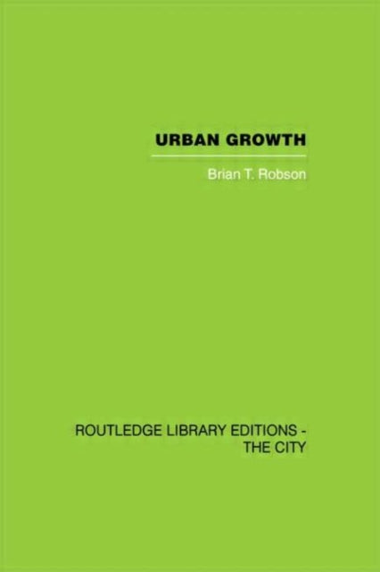 Book cover of: Urban Growth. By: Brian. Robson
