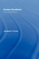 Book cover of: Human Emotions. By: Jonathan H. Turner, Jonatha Turner