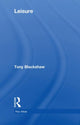 Book cover of: Leisure. By: Tony Blackshaw