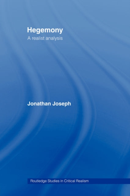 Book cover of: Hegemony. By: Jonathan Joseph