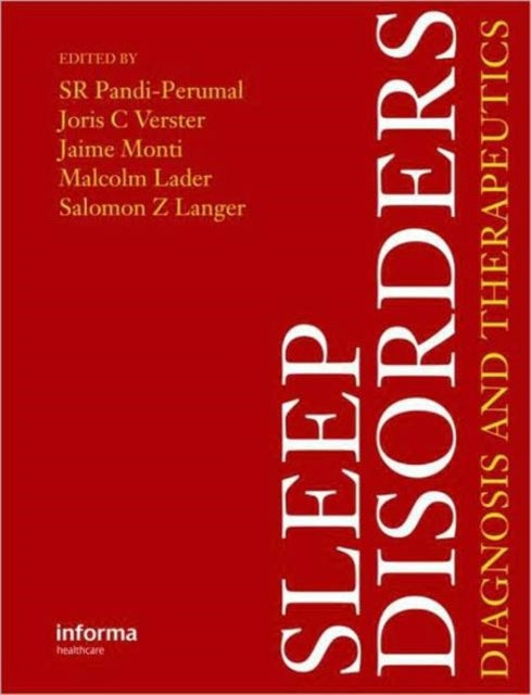 Book cover of: Sleep Disorders. By: S. R. Pandi-Perumal