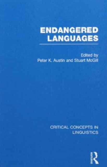 Book cover of: Endangered Languages. By: Peter Austin