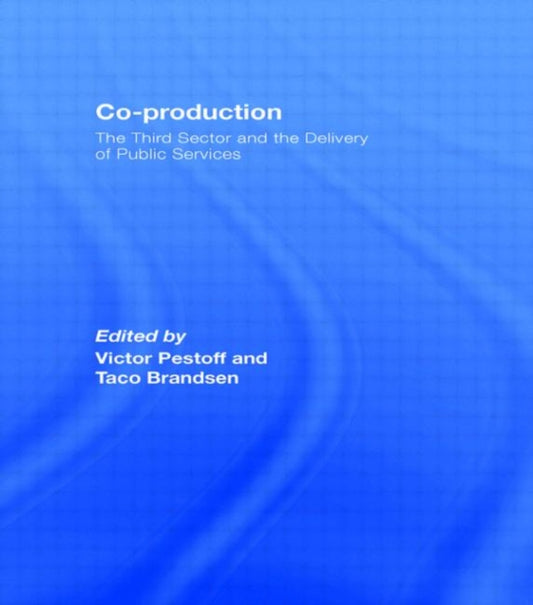 Book cover of: Co-production. By: Victor Pestoff: