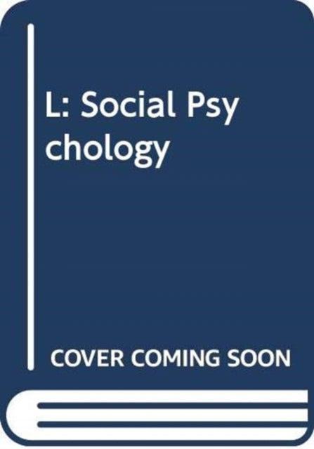 Book cover of: L: Social Psychology