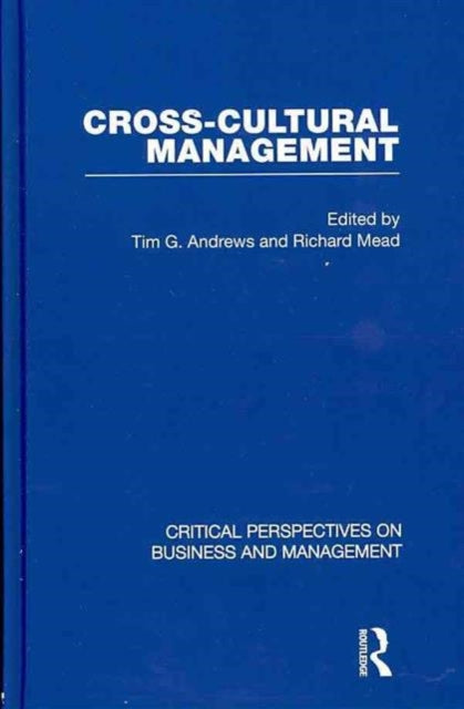 Book cover of: Cross-Cultural Management