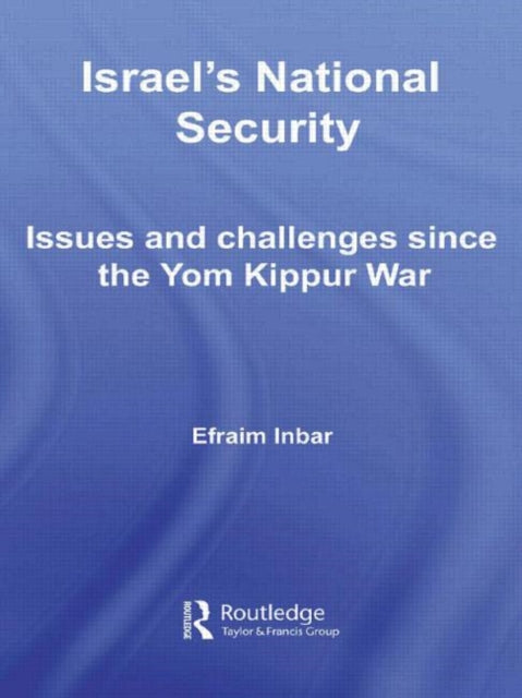 Book cover of: Israel's National Security. By: Efraim Inbar