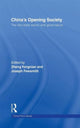 Book cover of: China's Opening Society. By: Yongnian Zheng
