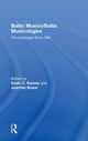 Book cover of: Baltic Musics/Baltic Musicologies
