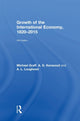 Book cover of: Growth of the International Economy, 1820-2015. By: Michael Graff