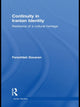 Book cover of: Continuity in Iranian Identity. By: Fereshteh Davaran