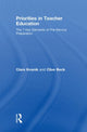 Book cover of: Priorities in Teacher Education. By: Clare Madott Kosnik