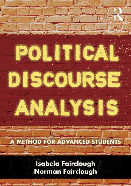 Book cover of: Political Discourse Analysis. By: Norman Fairclough