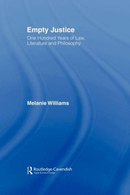 Book cover of: Empty Justice. By: Melanie Williams