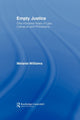 Book cover of: Empty Justice. By: Melanie Williams