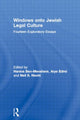 Book cover of: Windows onto Jewish Legal Culture. By: Hanina Ben-Menahem