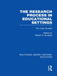 Book cover of: Research Process in Educational Settings (RLE Edu L). By: Robert G. Burgess