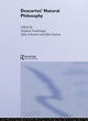 Book cover of: Descartes' Natural Philosophy. By: Stephen Gaukroger