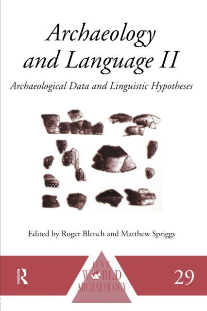 Book cover of: Archaeology and Language II. By: Roger Blench