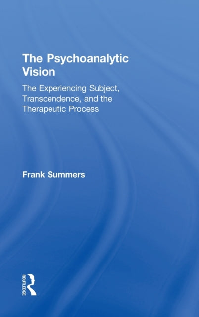 Book cover of: Psychoanalytic Vision. By: Frank Summers