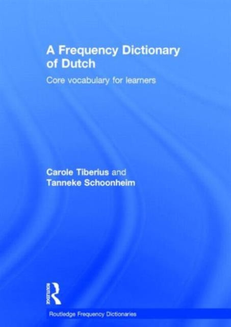 Book cover of: Frequency Dictionary of Dutch. By: Carole Tiberius