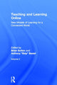Book cover of: Teaching and Learning Online. By: Brian Sutton