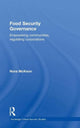 Book cover of: Food Security Governance. By: Nora McKeon