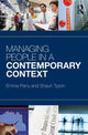 Book cover of: Managing People in a Contemporary Context