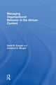 Book cover of: Managing Organizational Behavior in the African Context. By: David B. Zoogah