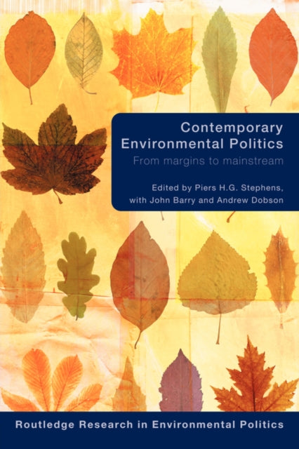 Book cover of: Contemporary Environmental Politics. By: Piers Stephens