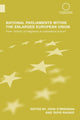 Book cover of: National Parliaments within the Enlarged European Union. By: John O'Brennan