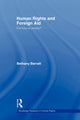 Book cover of: Human Rights and Foreign Aid. By: Bethany Barratt