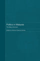 Book cover of: Politics in Malaysia. By: Edmund Terence Gomez