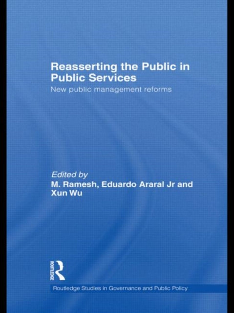 Book cover of: Reasserting the Public in Public Services