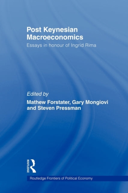 Book cover of: Post-Keynesian Macroeconomics. By: Mathew Forstater