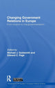 Book cover of: Changing Government Relations in Europe