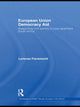 Book cover of: European Union Democracy Aid. By: Lorenzo Fioramonti