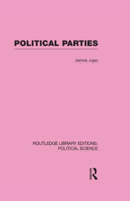 Book cover of: Political Parties. By: Australian Nati J Jupp Staff