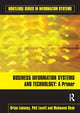 Book cover of: Business Information Systems and Technology. By: Brian Lehaney