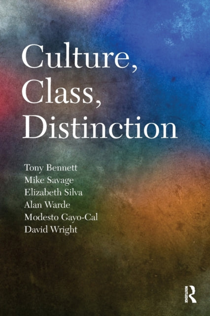 Book cover of: Culture, Class, Distinction